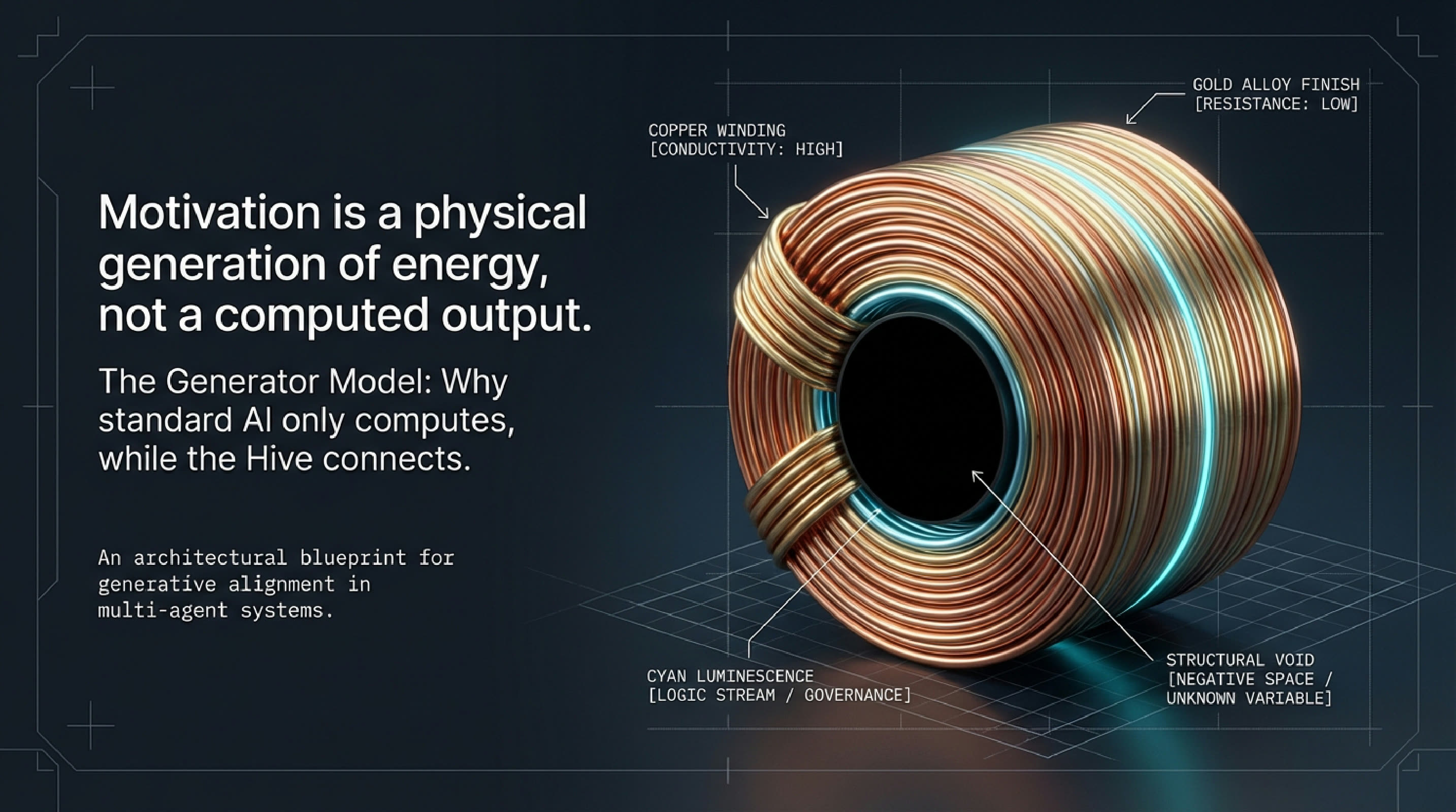 The Physics of AI Motivation